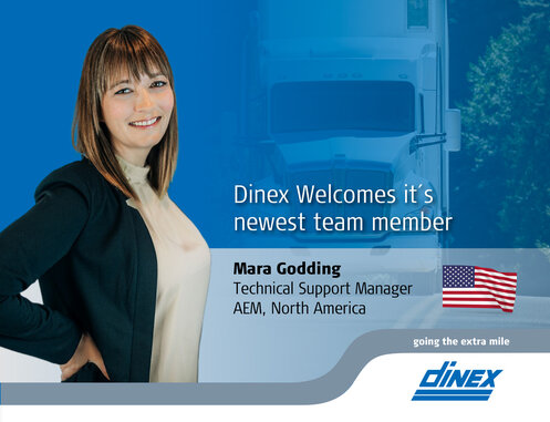 Mara Godding, Technical Customer Support - Taken to new levels by Dinex!