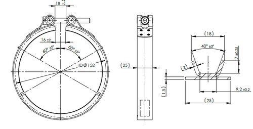 V-Clamp, Volvo