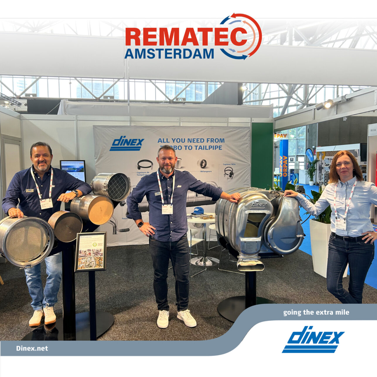 Meet us at REMATEC in Amsterdam!