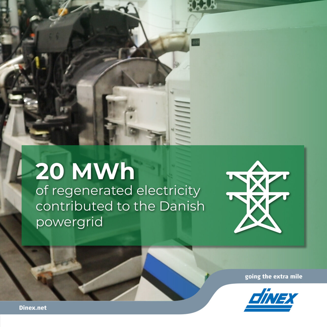 Dinex recovering waste energy