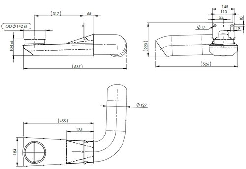 Pipe for Scania