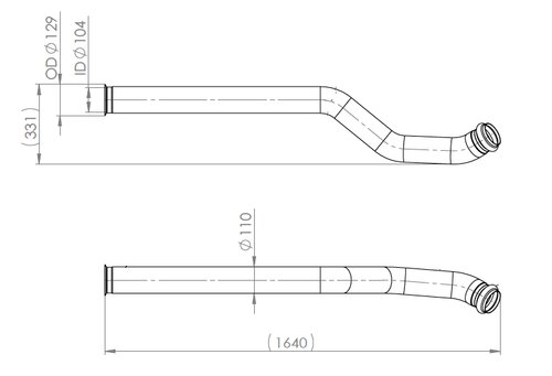 Pipe for Renault