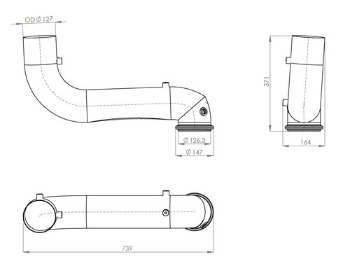 Pipe for Renault