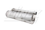 Silencer w. SCR for DAF