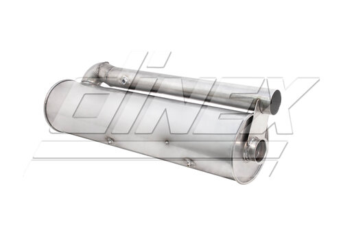 Silencer w. SCR for DAF