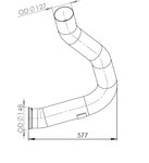 Exhaust Pipe for DAF, E-line