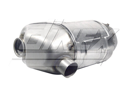 Silencer w. SCR for Iveco