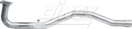 Exhaust Pipe w. Flex, D2S for Iveco