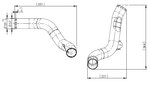 Water Coolant Pipe for Scania