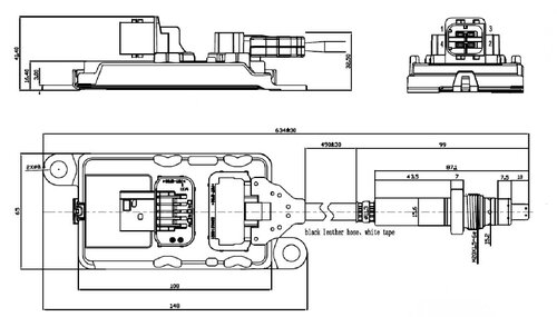 NOx Sensor for DAF (Pre SCR)