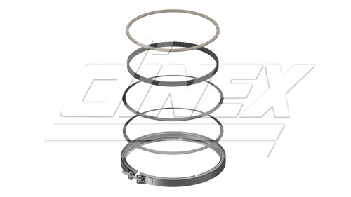 Exhaust Clamp & Gasket Kit for DAF