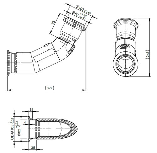 Pipe for MAN