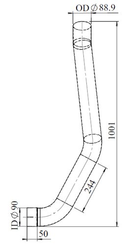 Pipe for DAF