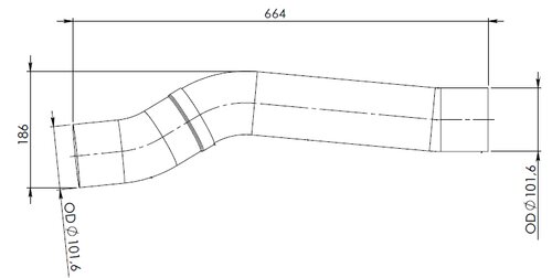 Pipe for DAF