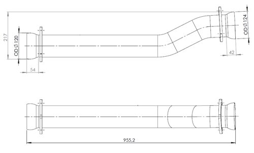 TUBE AVANT-VOLVO-3953589