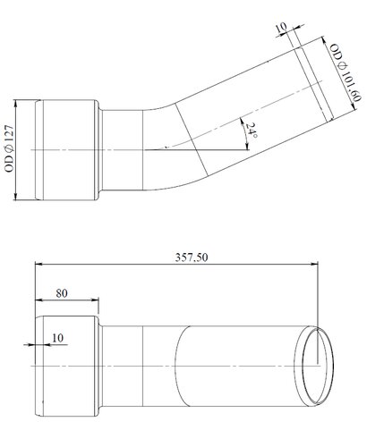 TUBE AVANT-VOLVO-3987040