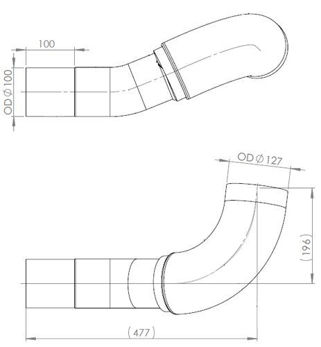 TUBE AVANT-VOLVO-1076136