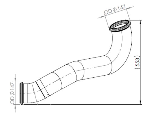 TUBE ARRIERE-VOLVO-8159458