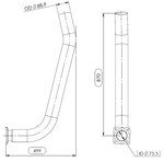 Pipe for Volvo