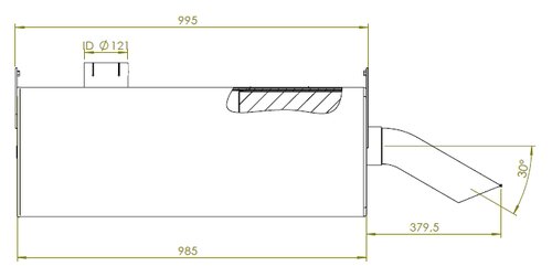 Silencer for Setra