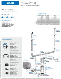 Mack Titan MP10 EPA10