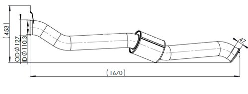 Pipe for Scania