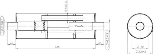 Silencer for Bedford