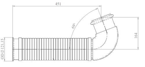 Pipe for DAF