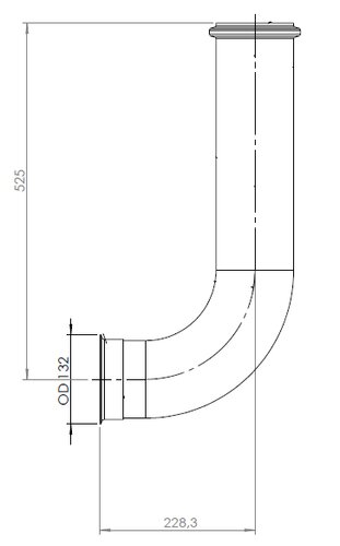 Pipe for DAF