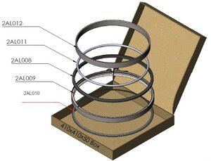 Exhaust Clamp & Gasket Kit for DAF