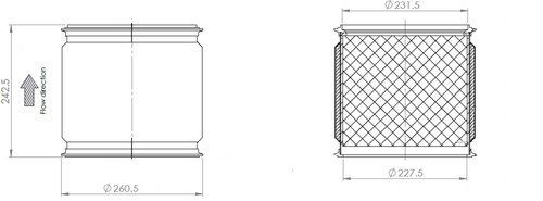 DPF for DAF/Scania