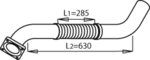 Pipe w. flex for DAF