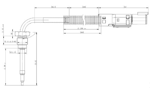 CAPTEUR TEMPERATURE -VOLVO-21542714