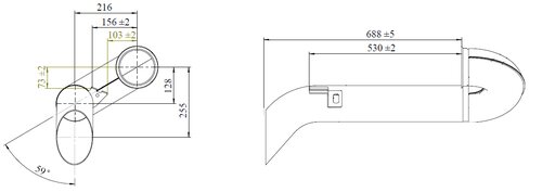 Exhaust Pipe for DAF, E-line