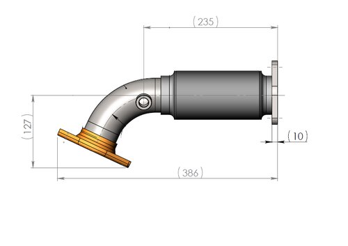 Pipe for Iveco