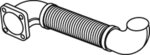 Pipe w. flex for MAN