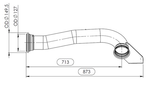 Pipe for DAF