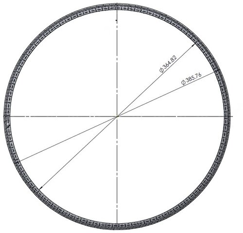 Exhaust Gasket, Thin for DAF