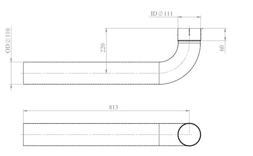 TUBE AVANT-MAN-81.15204.0712