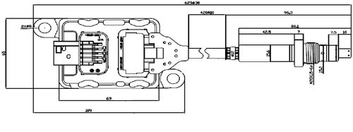 NOx Sensor for Cummins