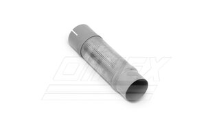 Flex Pipe for Mercedes, D2S+, Ø=90.5 / L=349, ALU/SS