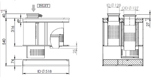 Silencer for DAF