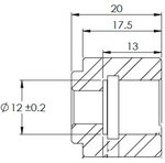 Universal Fitting, M14X1,5 / Ø7,4