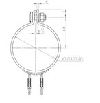 Rain Cap, Ø=100.5, ZINC