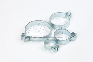 DIN Clamp for Mercedes, Ø=48.5 / L=25, ALU