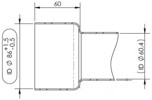 Exhaust Pipe for Freightliner