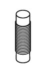 Pipe w. flex for DAF