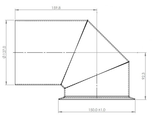 Exhaust Pipe for Freightliner/Western Star