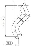 Exhaust Pipe for Peterbilt