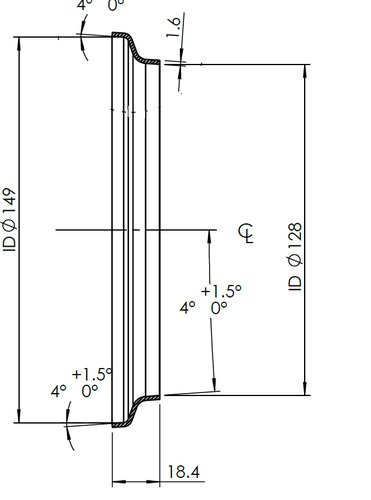 Ring Insert for 5" Clamp